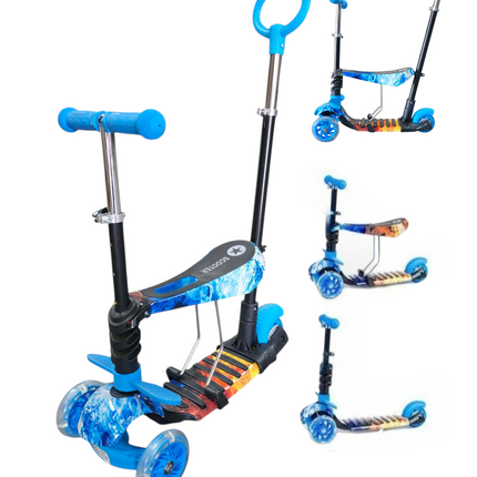 5-in-1 LED BALANCE SCOOTER FOR TODDLERS