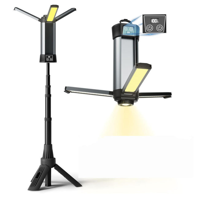 Rechargeable LED Folding Work Light with Tripod