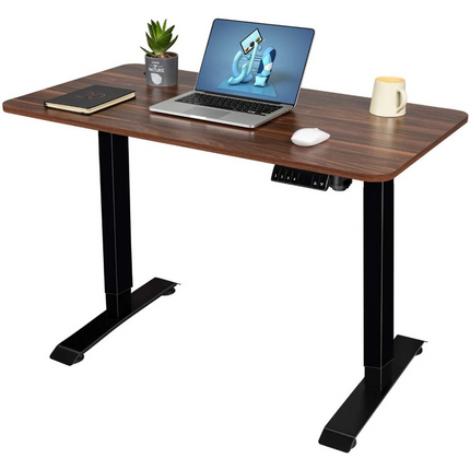 Height-adjustable electric desk