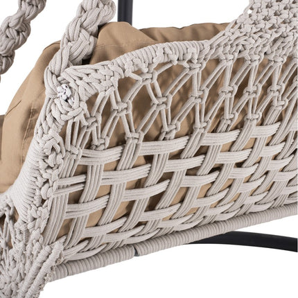 Double Hanging Swing Chair