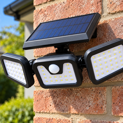 Split Solar Wall Light with sensor