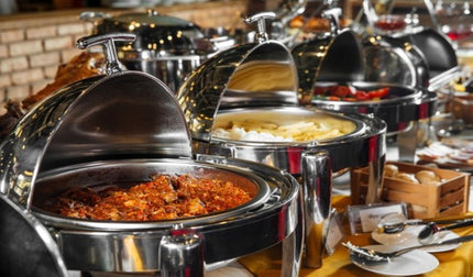 6 Litre Round Buffet Chafing Dish