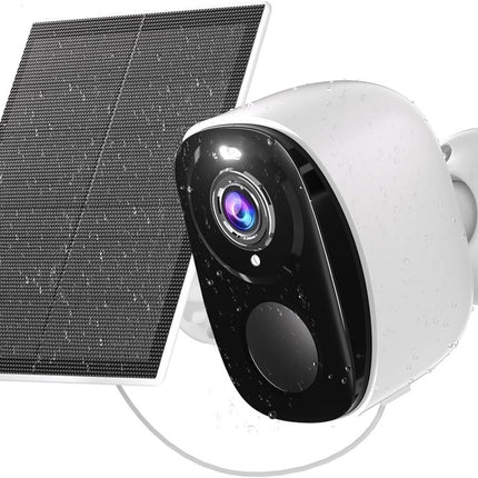 3MP 2K Wireless Solar Security Camera Wifi