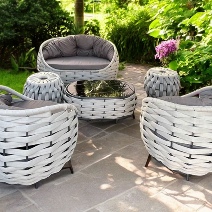 6-Piece Outdoor Lounge Set