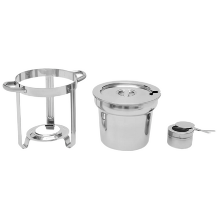 11L Stainless Steel Soup Chafing Dish / Food Warmer