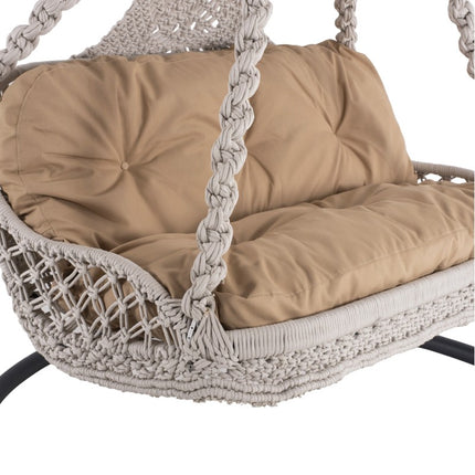 Double Hanging Swing Chair