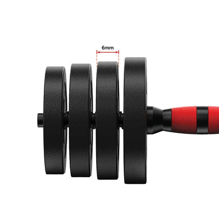 30kg Adjustable Dumbbell and Barbell Set