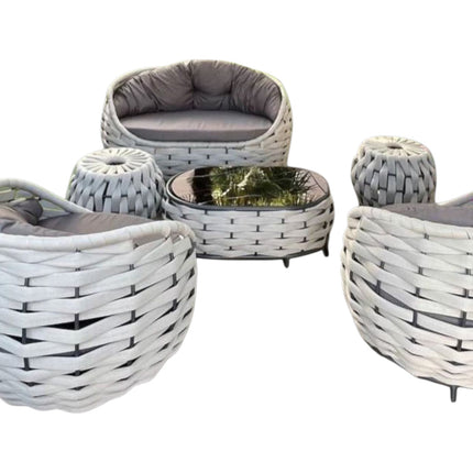 6-Piece Outdoor Lounge Set