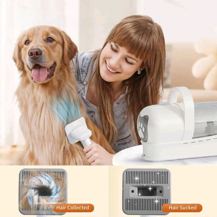 Pet Clipper Grooming Kit And Vacuum