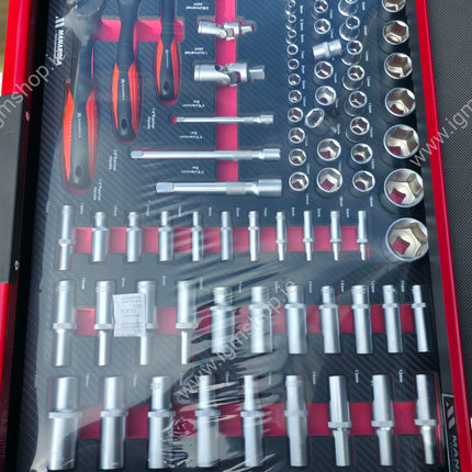 7 DRAWER TOOL BOX CABINET FULL OF TOOLS