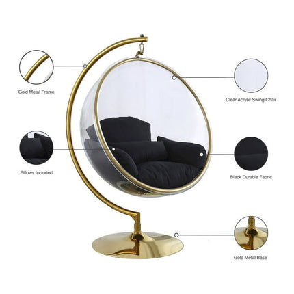 Acrylic Hanging Bubble Chair