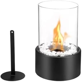 Portable Tabletop Bio Ethanol Fireplace for Indoor and Outdoor Use