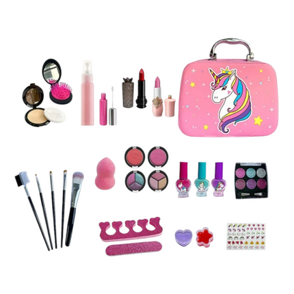 Kids’ Makeup Set with Unicorn Case