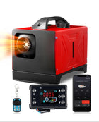 12V/24V All-in-One Diesel Air Heater with Bluetooth, Remote & Built-in 220V Inverter