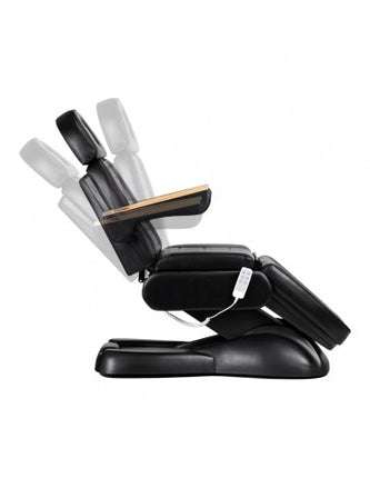 Electric Treatment Bed, Beauty Stool and LED Moon Lamp Professional 3-Piece Beauty Set