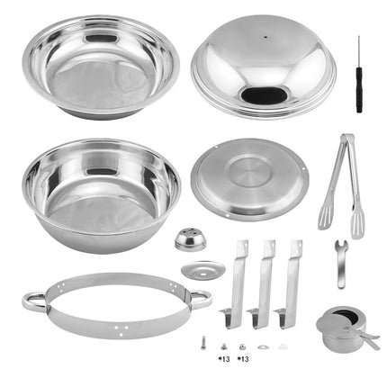 Round Stainless Steel Chafing Dish
