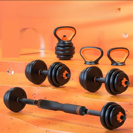 DUMBBELL KETTLEBELL SET FOR TOTAL-BODY FITNESS 40KG