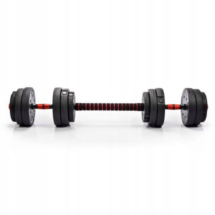 30kg Adjustable Dumbbell and Barbell Set