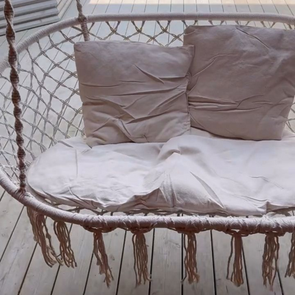 Outdoor Hanging Swing Chair Single or Double