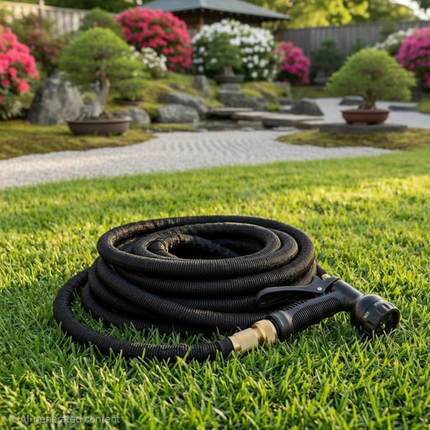 Expandable Garden Hose + Spray Gun
