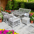 6-Piece Wicker-Style Outdoor Furniture Set