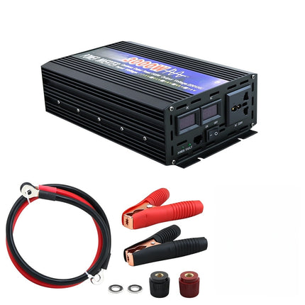 Pure Sine Wave Power Inverter - 12V to 220V