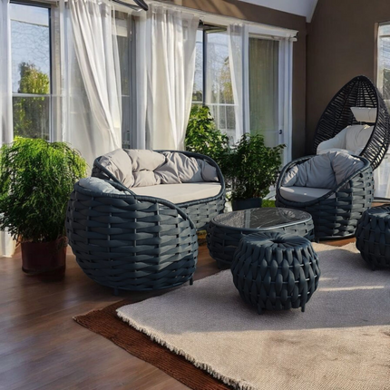 6-Piece Outdoor Lounge Set