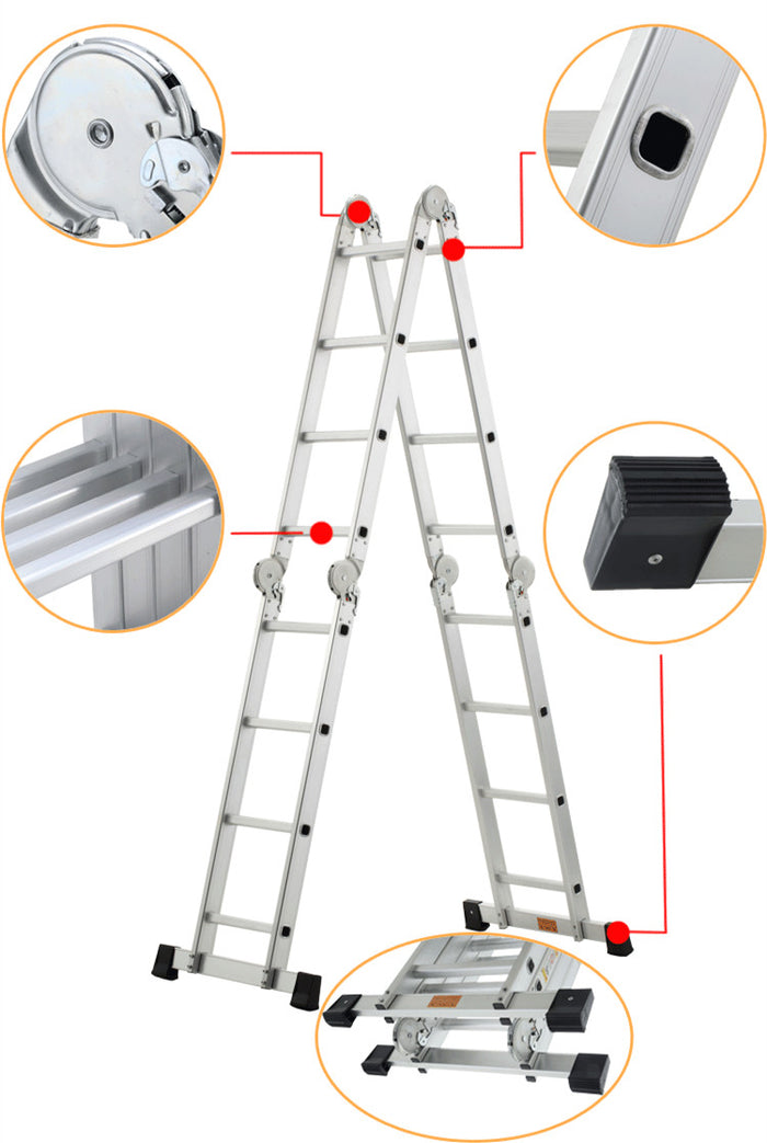 Foldable Multi-Purpose 5 Way Ladder – IGM SHOP IRELAND