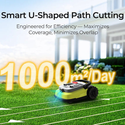 Robotic Lawn Mower Smart, Wire Free Lawn Care Made Simple