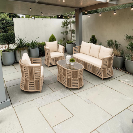 4-Piece Outdoor Garden Furniture Set