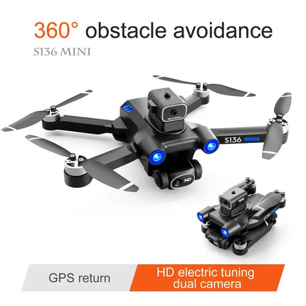 GPS Drone with 4K Camera & Obstacle Avoidance