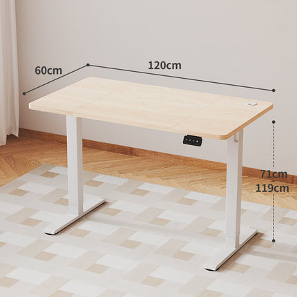 Height-adjustable electric desk