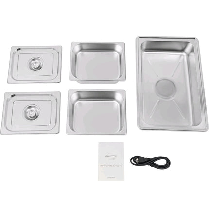 Electric Chafing Dish Food Warmer 13.5L