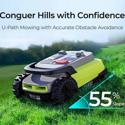 Robotic Lawn Mower Smart, Wire Free Lawn Care Made Simple