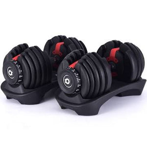 24kg 40kg DumbbellsAdjustable dumbbells are a versatile and convenient option for strength training at home or in the gym. A 24kg adjustable dumbbell  includes two dumbbell bars with a