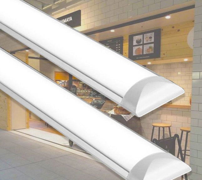 LED Light Wide Tube Super BrightNew Design Ceiling or Wall Surface Mounting, 4000 120CM (4FT) Slim LED Batten Linear Tube Light/LED Panel Light Day White Modern Energy Saving.
100% Brand New With P