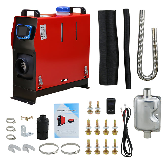 Diesel air heater 8kw 12vDiesel air heater 8kw 12v camper motorhome boat
Description
8KW Diesel Air Heater 12V Diesel Diesel Air Heater Parking Heater with LCD Thermostat Monitor and Remote 