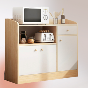 Kitchen cabinet Wooden free standing 90x30x80cmBring a touch of elegance and practicality to your kitchen with our Wooden Free-Standing Kitchen Cabinet. Measuring 90x30x80cm, this cabinet is the perfect size for 