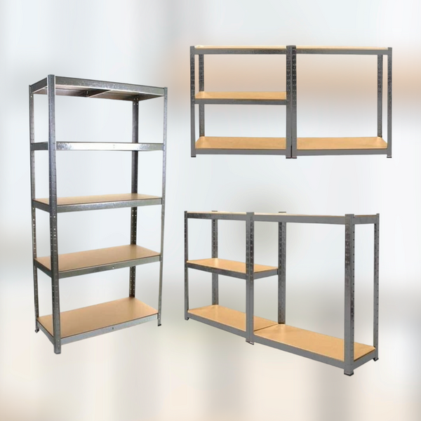 Galvanized shelf deals unit