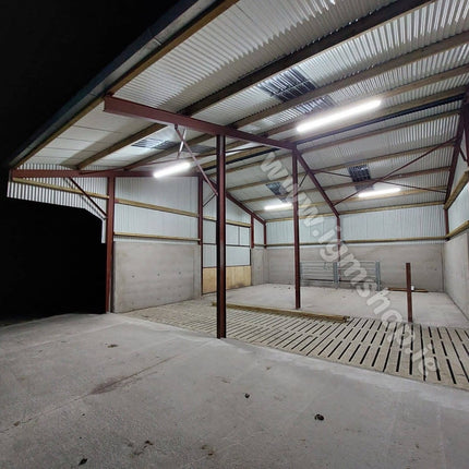 5 FT Foot LED Double, Batten light Waterproof IP65 60w 6000 lumen 150c5 ft foot double LED, batten lights flourescent industrial 
 
Upgrade your warehouse or industrial space with our powerful 5ft LED Batten Light, delivering an impres