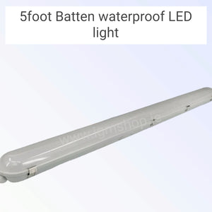 5 FT Foot LED Double, Batten light Waterproof IP65 60w 6000 lumen 150c5 ft foot double LED, batten lights flourescent industrial 
 
Upgrade your warehouse or industrial space with our powerful 5ft LED Batten Light, delivering an impres