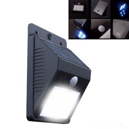 LED Solar Powered Sensor LightBring a charm of light to your home!
Days growing shorter, but you will never have to fumble for keys when you get home if you have these solar lights. With 30 LEDs