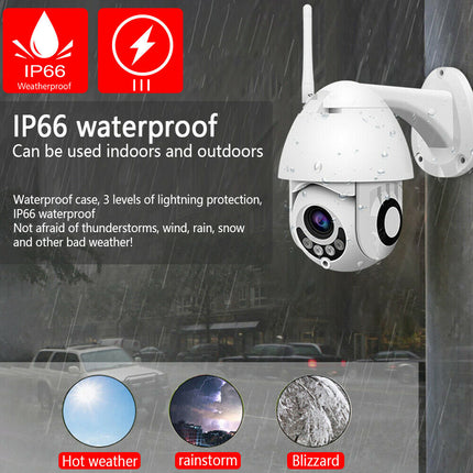 CCTV Wireless Rotating Camera
CCTV wireless Rotating 5X ZOOM Calving Camera 1080p 2MP HD wireless intelligent network camera is suitable for home, office, shop, bank, factory, school monitoring 