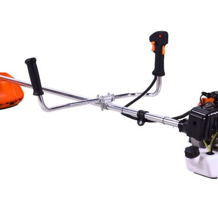 Petrol strimmer 2 in 1 brush cutter 52cc Petrol strimmer 2 in 1 brush cutter 52cc
 
PETROL STRIMMER &amp; BRUSH CUTTER 52CC
Power: 1400w
No Load Speed: 6500min
Fuel tank 1100ml


1pc 40z blade
1pc trimmer 